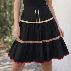 ✨ Elevenses by Anthropologie Tiered Skirt • Size 2 ✨